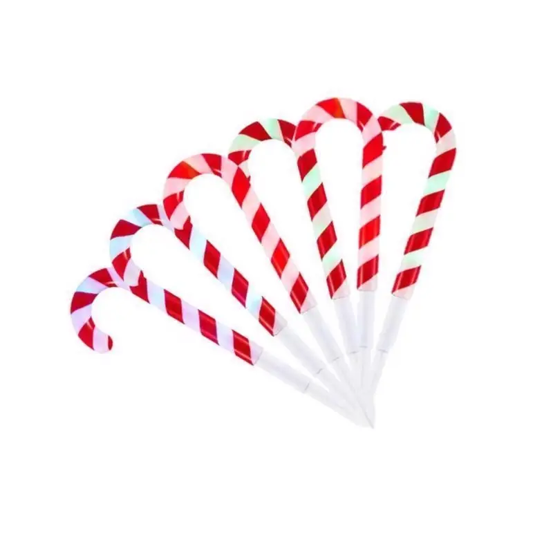 Platinum Led Rgbw Candy Cane 12 In. Yard Decor