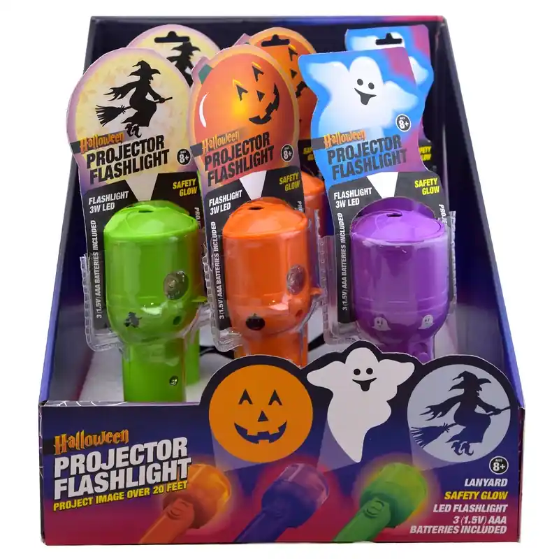 Led Projector Flashlight 1 Pk