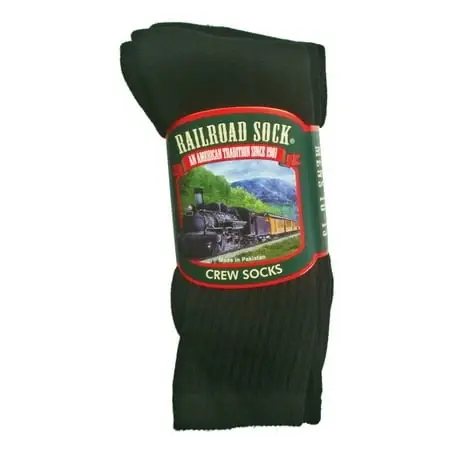 Men‘s Black Crew Socks - Comfortable And Durable Footwear Essentials