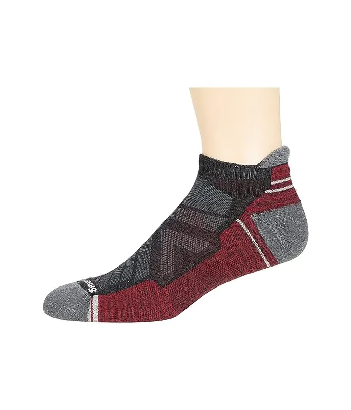 Men‘s Performance Hike Light Cushion Low Ankle Sock - Large - Charcoal