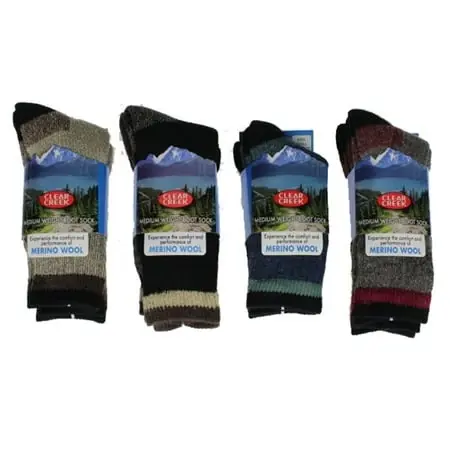 Little Kids Clear Creek Kids Wool Socks 2pk (color Varies)