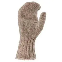 Fox River Ragg Heavyweight Winter Mittens - Large - Brown Tweed