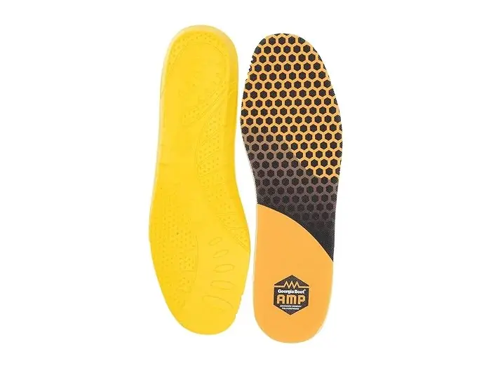 Amp Footbed Insoles For Men - Yellow And Black