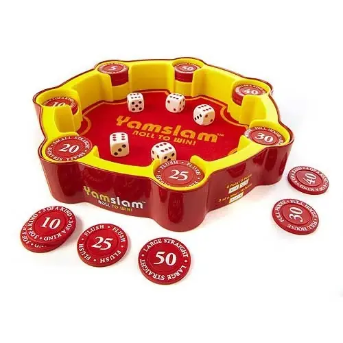 Yamslam Dice Game By Blue Orange Games - Family Fun Strategy Game
