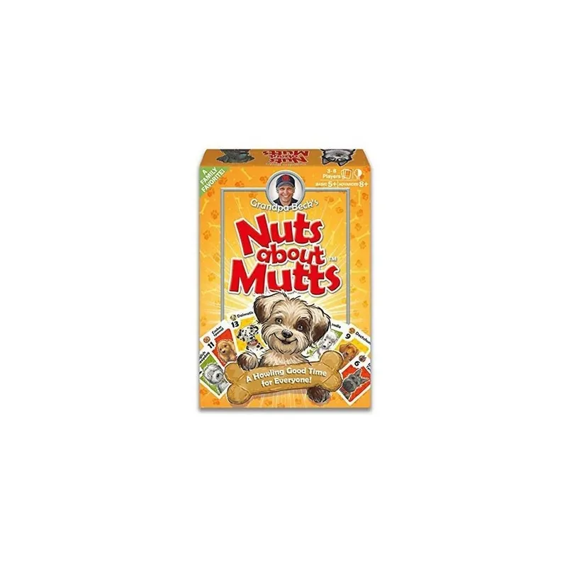 Nuts About Mutts Family Friendly Hand Elimination Card Game By Grandpa Beck‘s Games