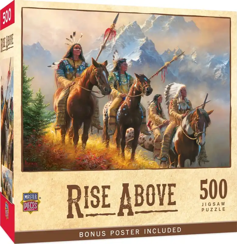 500 Piece Rise Above Jigsaw Puzzle - 18 X 24 Inches