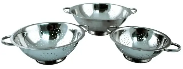 Green Alligator 27" By Fiesta - Stainless Steel Colander