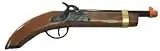 Parris Kentucky Pistol Toy Replica For Kids, Wood & Steel, Fires Roll Caps