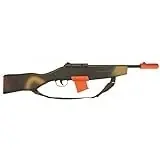 Automatic Kombatter Toy Military Rifle - Jungle Camouflage With Rapid Fire Trigger