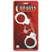 Die Cast Metal Toy Handcuffs With 2 Keys By Parris Manufacturing