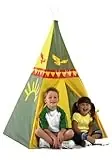 Eagle Sunrise Tepee, 37.5" Length X 37.5" Width X 51" Height, Colorful Design