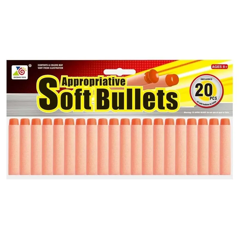 Blaster Ammo - 20 Count Pack For Action And Imagination Play