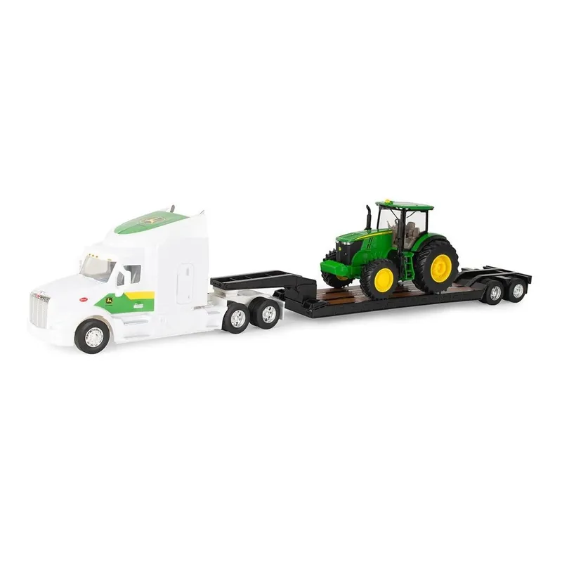 John Deere 7290r Peterbilt Semi