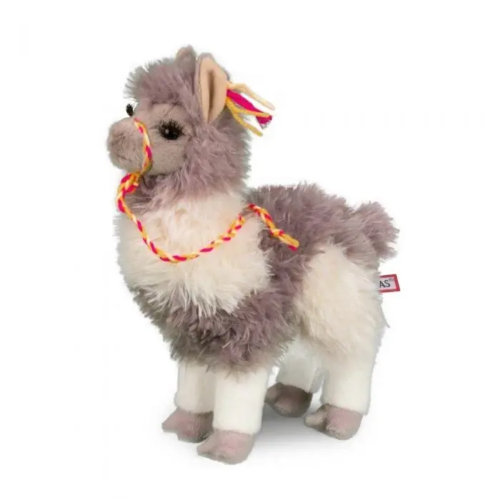 Zephyr Llama Plush Stuffed Animal, 12 Inches