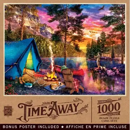 Masterpieces Fishing The Highlands 1000 Piece Puzzle 19.25 X 26.75