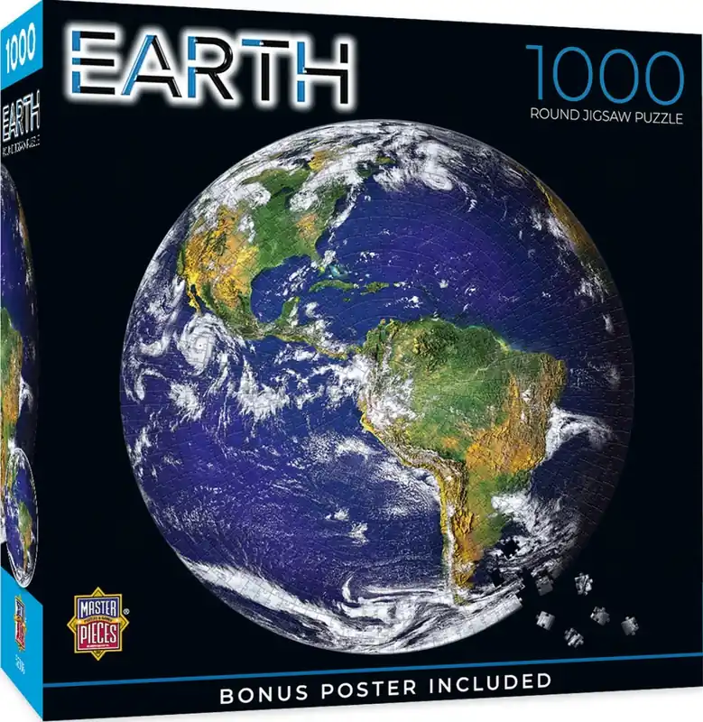 Earth 1000 Piece Adult Jigsaw Puzzle - Model 72308