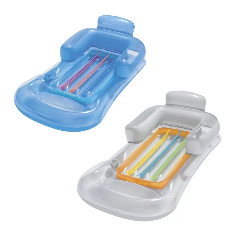 H2ogo Assorted Vinyl Inflatable Pool Floating Lounger 63.5 X 33