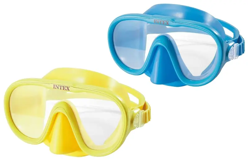 55916e Sea Scan Swim Mask For Ages 8+, Polycarbonate Lens, Pvc Frame