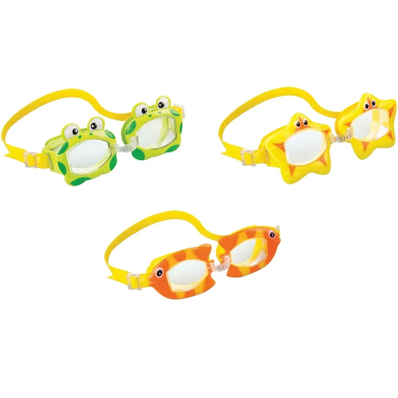Assorted Fun Water Goggles For Ages 3 To 10 Years - Model 55610e