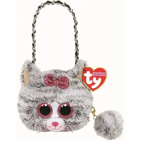Kiki Cat Fashion Fabric Mini Purse - Stylish And Cute Accessory For Kids