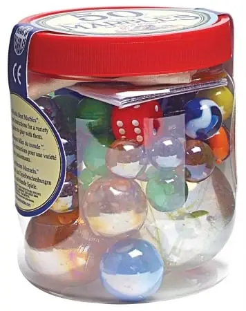 50-pc. Marbles Tub, Multicolor