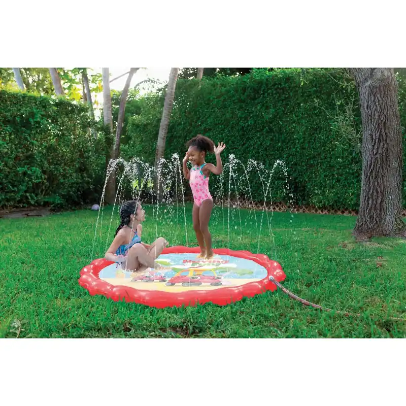 Inflatable Splash Pad - Heavy-duty Pvc, 9.05‘ Height, 10.7‘ Width