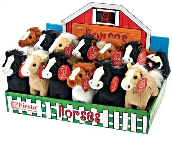 8" Standing Horses W/sound