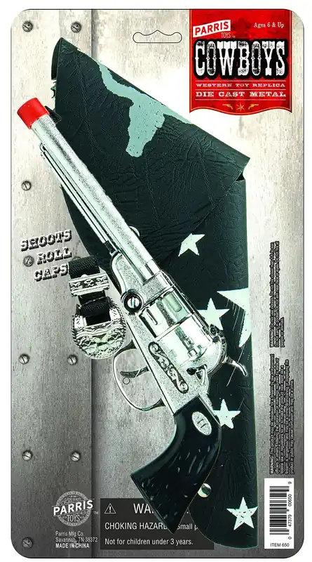Rival Cylinder Pistol With Holster - Single Holster Cowboy Set