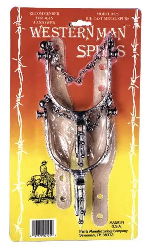 Child‘s Bb405 Western Spurs For Costumes And Dress-up Play