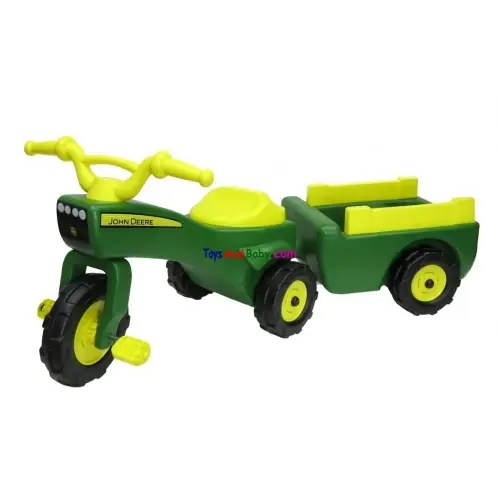 46088 Pedal Trike And Wagon Set For Kids, Ages 18 Months And Up