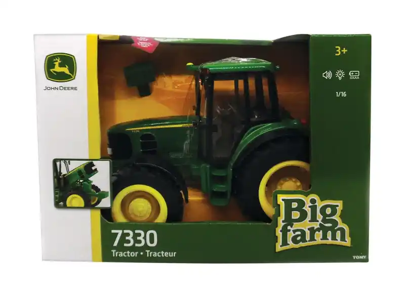 John Deere Big Farm Toy Tractor, 1 16 Scale