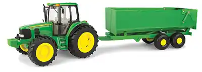 Jd 1/16 Scale Big Farm Wagon Model 46077 For Collectors And Play