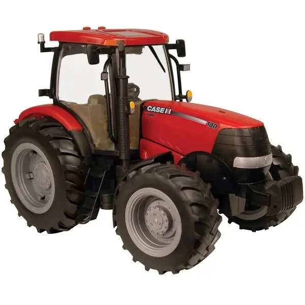 Big Farm 1 16 Scale Case 180 Tractor With Lights And Sounds - Model 46072