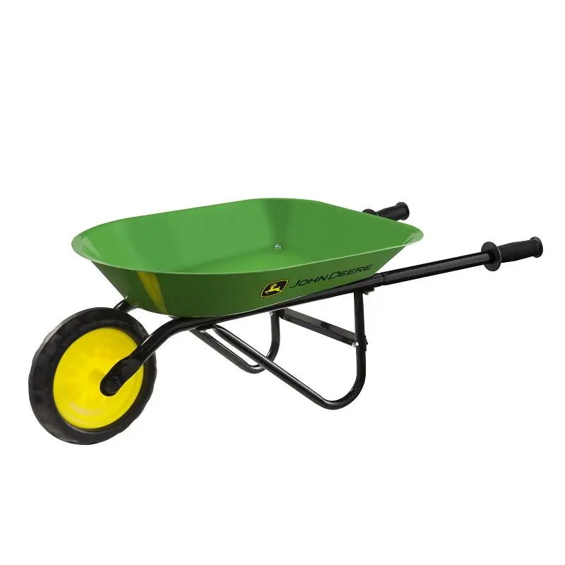 John Deere Steel Children‘s Wheelbarrow - Model 46661 - Durable And Kid-sized