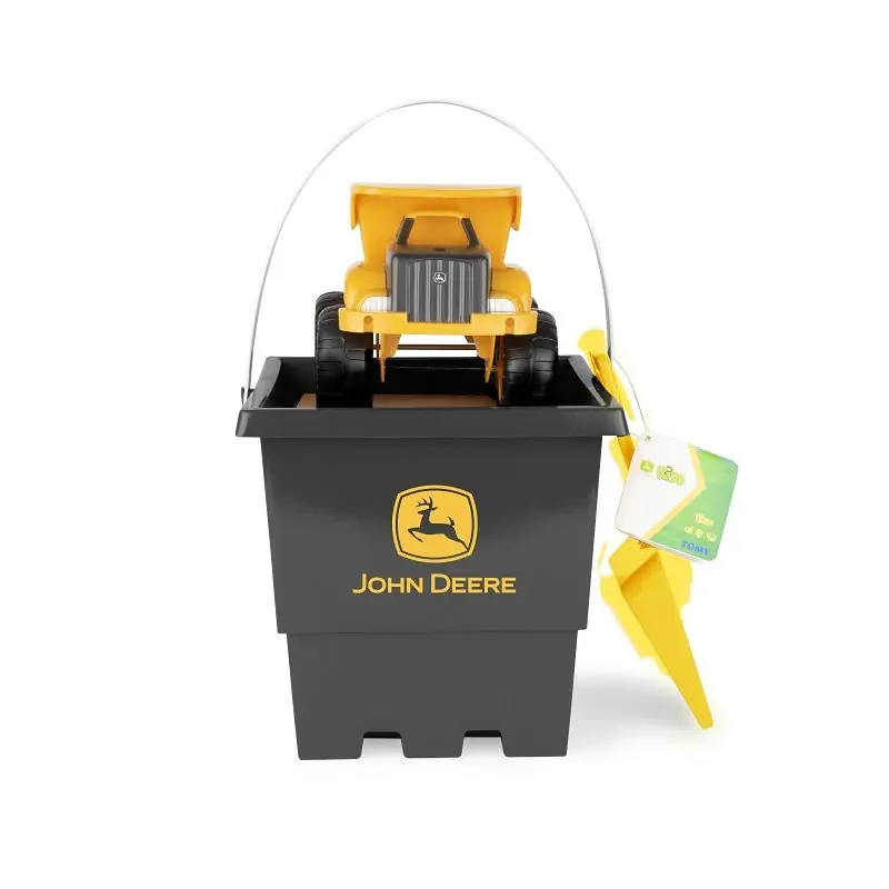 Construction Sandbox Set For Ages 18 Months And Up, Black/yellow, 15 Cm