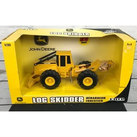 John Deere Log Skidder 1/32 Scale Diecast Metal Licensed Model