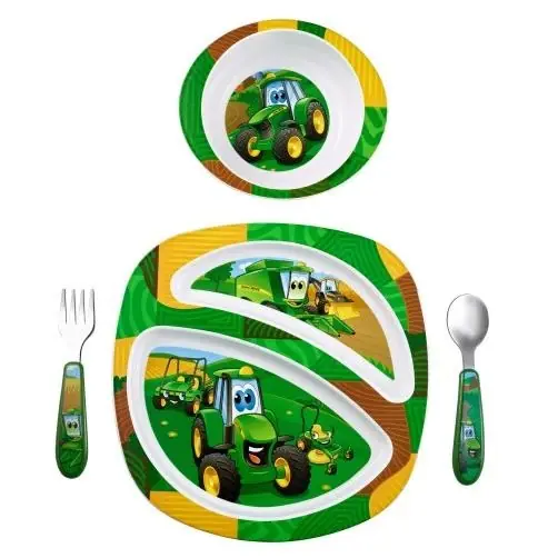 John Deere 4-pc. Feeding Set