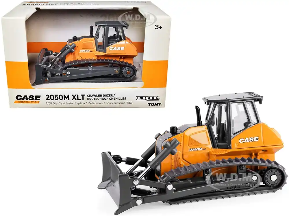 Case 2050m Xlt Crawler Dozer 1 50 Scale Diecast Model By Ertl Tomy