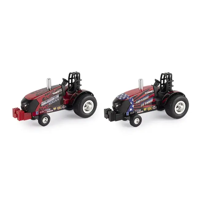 Ih Puller Tractor 1/64 Scale With Oversized Tires And Cool Graphics