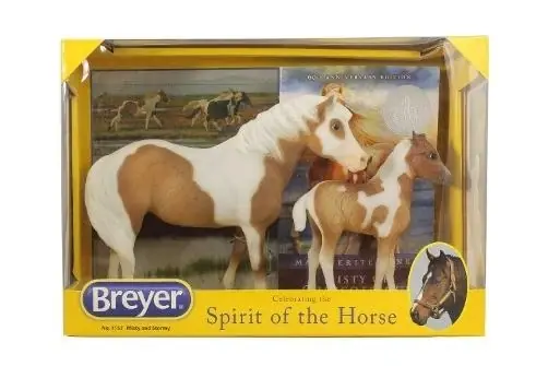 Breyer Traditional Series Misty & Stormy Model And Book Gift Set (1 9 Scale)