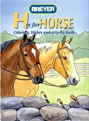 H Is For Horse Coloring, Sticker And Activity Book 4120
