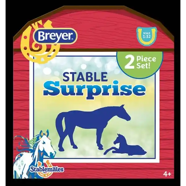 Stablemates 1 32 Scale Stable Surprise Horse & Foal Assortment Model 6049
