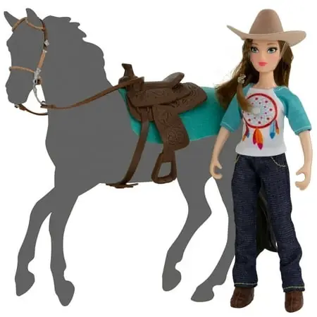 Classics Freedom Series Natalie Cowgirl Doll And Accessory 5 Piece Set 1 12 Scale