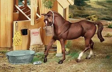 Breyer 1 9 Model Horse Accessory Set Stable Feeding Kit