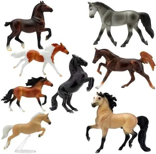Stablemates Deluxe 1 32 Scale Horse Collection - 8 Model Horses Set