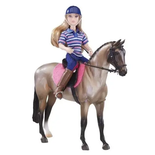 Classics English Horse & Rider Doll Set - 1 12 Scale Collectible Model