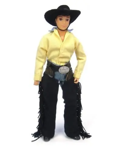 Austin Cowboy 8 Inch Multi-colored Traditional Figure Bh536