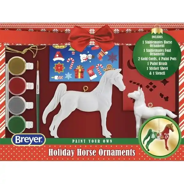 Paint Your Own Horse Ornament Craft Kit - Creative Crafting Fun For All Ages