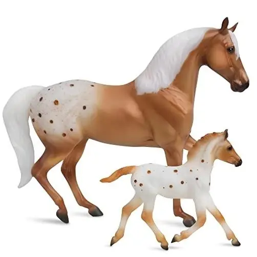 Horse And Foal Playset - Imaginative Action Figures