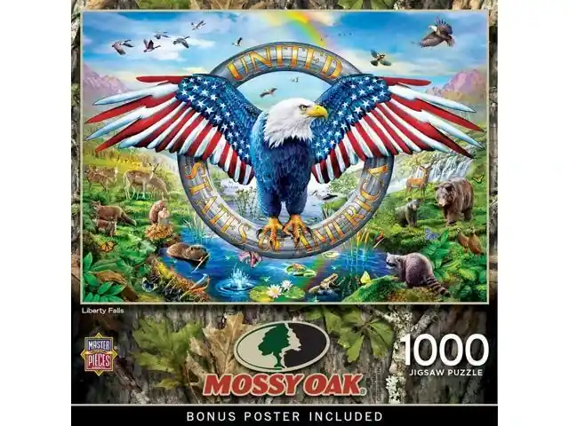1000 Piece Liberty Falls Jigsaw Puzzle For Adults, Family, Or Kids - 19.25‘ X 26.75‘